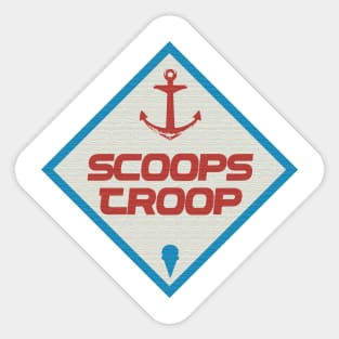 Scoops Troop Patch Sticker